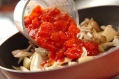 «Треска с помидорами» - приготовления блюда - шаг 4