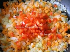 «Рисовые котлетки с овощами в кунжутной панировке» - приготовления блюда - шаг 1