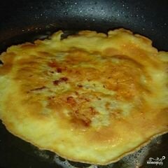 «Омлет с фаршем» - приготовления блюда - шаг 7