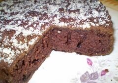 «Шоколадный пирог на кипятке» - приготовления блюда - шаг 8