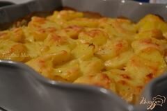 «Запеканка из картофеля со сливками» - приготовления блюда - шаг 8
