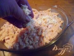 «Запеканка из макарон с индейкой в сырном соусе.» - приготовления блюда - шаг 8