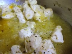 «Курица с пастой в сливочном соусе» - приготовления блюда - шаг 14