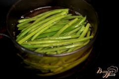 «Салат с зеленой фасолью» - приготовления блюда - шаг 1