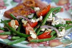 «Салат с зеленой фасолью» - приготовления блюда - шаг 5