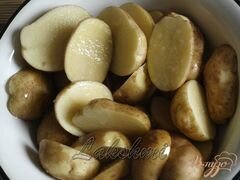 «Свинина в чесночном маринаде с картофелем в духовке» - приготовления блюда - шаг 1