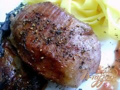 «Свинина в пиве с томатным соусом» - приготовления блюда - шаг 5