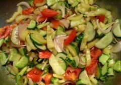 «Салат овощной с розмарином» - приготовления блюда - шаг 8