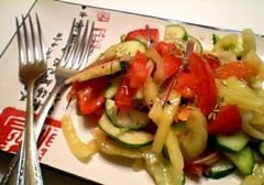 «Салат овощной с розмарином» - приготовления блюда - шаг 9