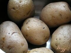 «Запеченные картофельные крокеты с грибами» - приготовления блюда - шаг 4