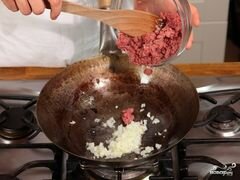 «Фарш с соевым соусом» - приготовления блюда - шаг 3