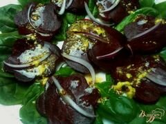 «Салат со свеклой и киви» - приготовления блюда - шаг 5