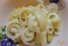«Индюшиные сердечки запеченные с картофелем» - приготовления блюда - шаг 3