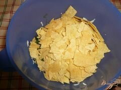 «Салат с чипсами» - приготовления блюда - шаг 3