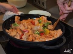 «Рыба по-китайски в кисло-сладком соусе» - приготовления блюда - шаг 7