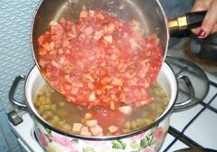 «Солянка по-русски» - приготовления блюда - шаг 6