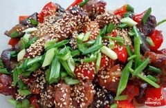 «Свинина по-китайски с овощами» - приготовления блюда - шаг 4