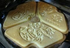 «Печенье из детства в формовой сковороде» - приготовления блюда - шаг 9