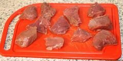«Мясо по-французски на сковороде» - приготовления блюда - шаг 2