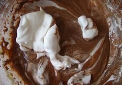 «Торт "Шоколад на кипятке" с творожным кремом» - приготовления блюда - шаг 3
