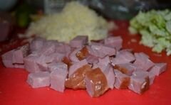 «Салат Шаурма» - приготовления блюда - шаг 4