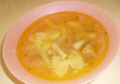 «Суп с "бантиками"» - приготовления блюда - шаг 5