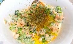 «Рыба с брокколи и йогуртом» - приготовления блюда - шаг 2