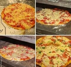 «Пицца "ассорти мясное" (малая)» - приготовления блюда - шаг 4