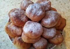 «Картофельные пончики на дрожжевом тесте» - приготовления блюда - шаг 8