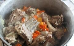 «Тушеный ягненок» - приготовления блюда - шаг 6