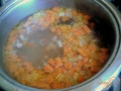 «Зеленый борщ с фасолью (постный)» - приготовления блюда - шаг 2