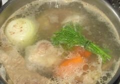 «Маш Угра (суп с машем и лапшой)» - приготовления блюда - шаг 2