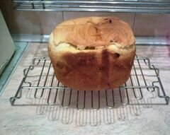 «Хлеб с медом и изюмом в хлебопечке» - приготовления блюда - шаг 9