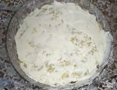 «Салат "Грибное лукошко"» - приготовления блюда - шаг 4