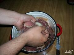 «Шашлык из косули» - приготовления блюда - шаг 5
