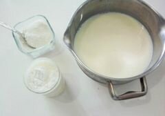 «Фирни - азербайджанский молочный десерт» - приготовления блюда - шаг 2