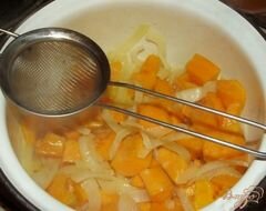 «Сливочный суп-пюре из тыквы» - приготовления блюда - шаг 6