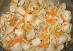 «Картофельный соус с мясом» - приготовления блюда - шаг 6