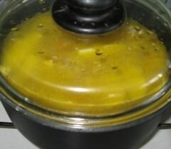«Картофельный соус с мясом» - приготовления блюда - шаг 8