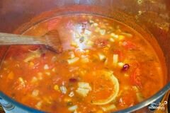 «Чорба черногорская» - приготовления блюда - шаг 4