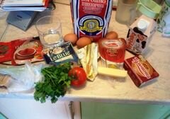 «Киш Лорен "Четыре сыра"» - приготовления блюда - шаг 1