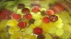 Ревенный компот с ванилью, пошаговый рецепт с фото