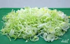 «Салат из спаржи с грибами» - приготовления блюда - шаг 2