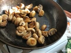 «Салат из спаржи с грибами» - приготовления блюда - шаг 5