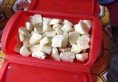 «Курица с картофелем запеченая в силиконовой форме» - приготовления блюда - шаг 3
