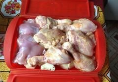 «Курица с картофелем запеченая в силиконовой форме» - приготовления блюда - шаг 4