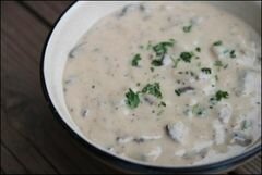 «Грибной крем-суп» - приготовления блюда - шаг 4
