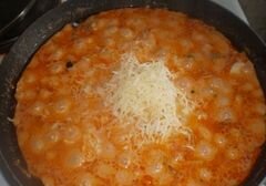«Овощная подлива с сыром и сливками» - приготовления блюда - шаг 7