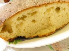 «Хлеб из поленты (кукурузная каша)» - приготовления блюда - шаг 7