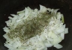 «Картофельное пюре с подливкой на травах и бараниной (по кавказскому рецепту)» - приготовления блюда - шаг 2
